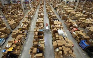 Illustration for article titled The Inside of an Amazon Warehouse is a Terrifying Sight